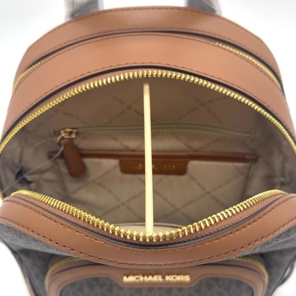 Michael Kors Medium Jaycee Zip Packet Backpack & Phone Case Wallet Wristlet - Picture 6 of 12